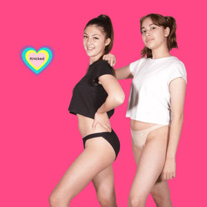 Knicked Dance Diva - High Cut Bikini - Medium Absorbency - Period Underwear - View 7