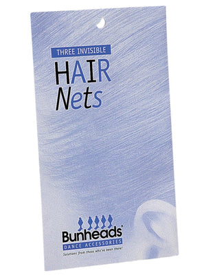 Bunheads Hair Nets Auburn - 3 Pack Fine Mesh Bun Nets - View 6