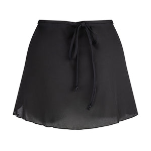 Total Dance Studio Wear Traditional Georgette Wrap Skirt - Ballet Wrap Skirt - Detail