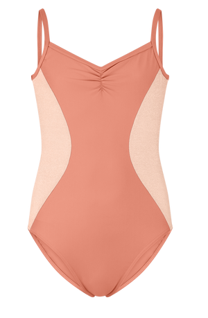 Pink Lemon Dancewear Shimmer Cami Strap Leotard - Leotards - Close-up