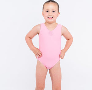 Total Dance Studio Wear Essential Gathered Front Leotard - High Back - Leotards - View 19