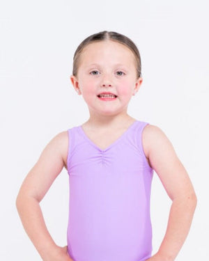 Total Dance Studio Wear Essential Gathered Front Leotard - High Back - Leotards - View 21