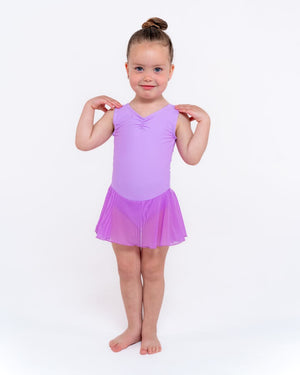 Total Dance Studio Wear Gisele Traditional Gathered Front Leotard Skirt - Ballet Skirt - Close-up