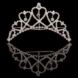 Mad Ally Medium Heart Tiara - Back