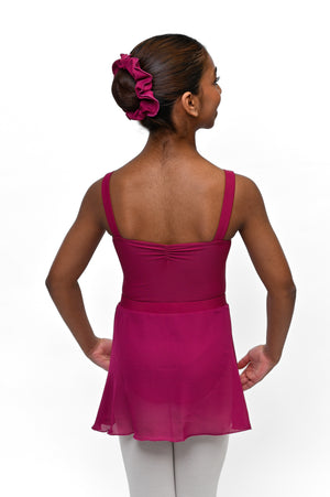 Total Dance Studio Wear Georgette Pull-On Ballet Wrap Skirt - Pull on Ballet Skirt - Back