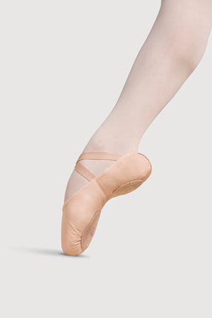 Bloch Prolite II Leather Womens Split Sole Ballet Shoe - Pink - Ballet shoes
