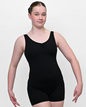 Total Dance Australia Empress Unitard - Gathered Front Dance Unitard - Unitards