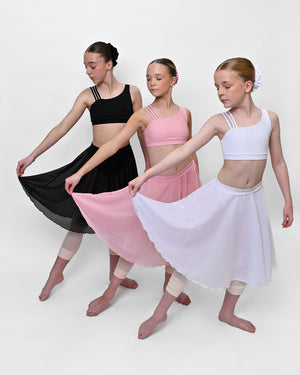 Total Dance Studio Wear Mastery Dance Skirt - Hi Multi Chiffon - Close-up
