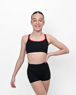 Total Dance Studio Wear Chloe Crop Top - Crops - Close-up