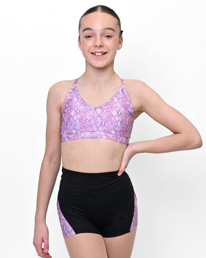 Pink Lemon Dancewear Nova Splice Dance Short - Shorts - Side