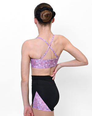Pink Lemon Dancewear Nova Splice Dance Short - Shorts - Detail
