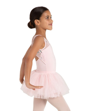 Capezio Twinkle Tutu Dress - Holographic Star Print Dance Costume - Detail