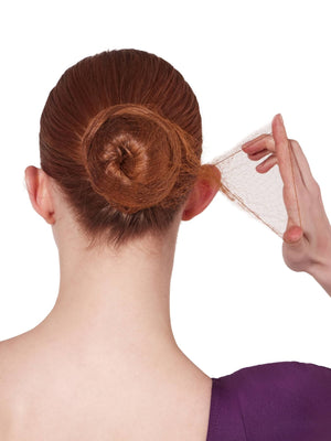 Bunheads Hair Nets Auburn - 3 Pack Fine Mesh Bun Nets - Detail