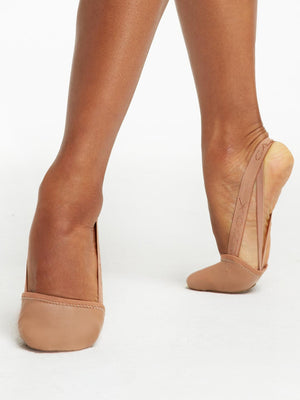 Capezio Leather Pirouette Lyrical Shoes - Back