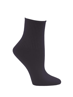 Capezio Ribbed Ballet Sock - Socks - Side