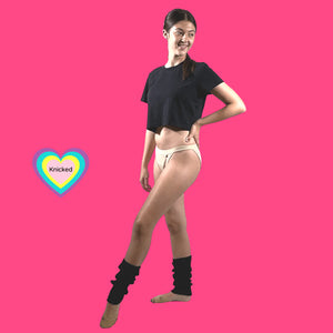Knicked Dance Diva Pro - High Cut Bikini - Heavy Absorbency - Period Underwear - Side