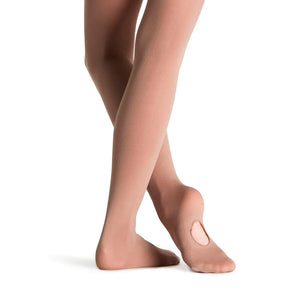 Bloch Embrace Convertible Child Tights - Side