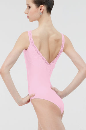 Wear Moi Evidence Tank Style Camisole Leotard Child & Adult - Pink - Leotards - Back