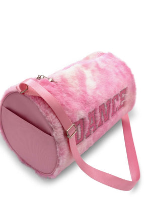 Capezio Faux Fur Dance Duffel Bag - Dance Bag - Back