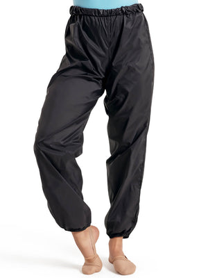 Capezio Rip Stop Warm Up Pants - Black - Rip Stop Pants