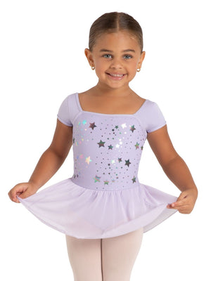 Capezio Stellar Short Sleeve Dress - Ballet Dress - View 7