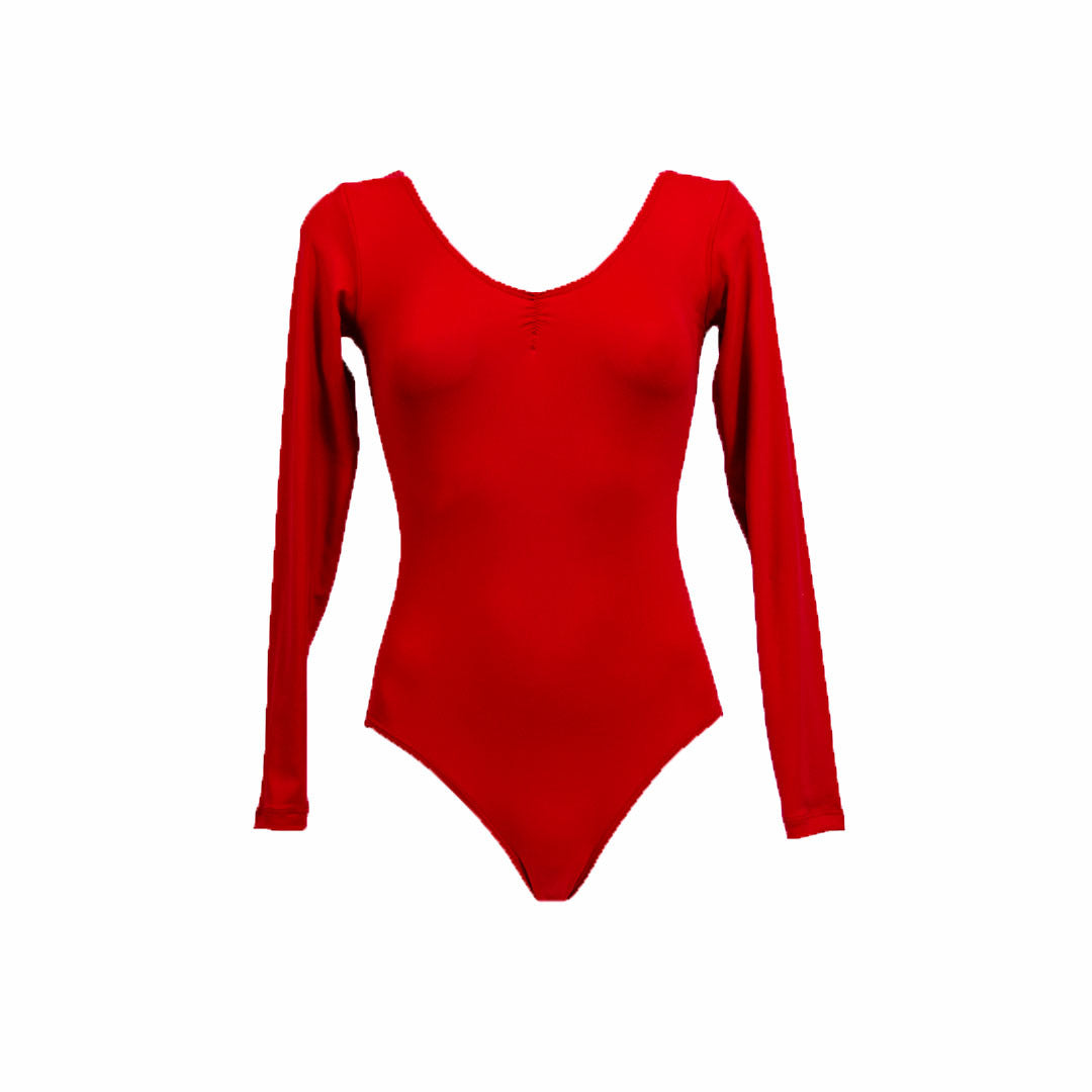Essential Long Sleeve Leotard - High Back