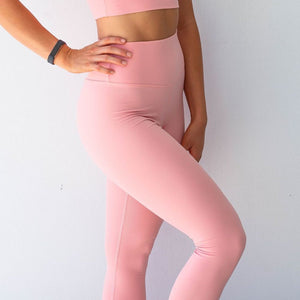 Diamond Active Performance Legging - Peach - Leggings