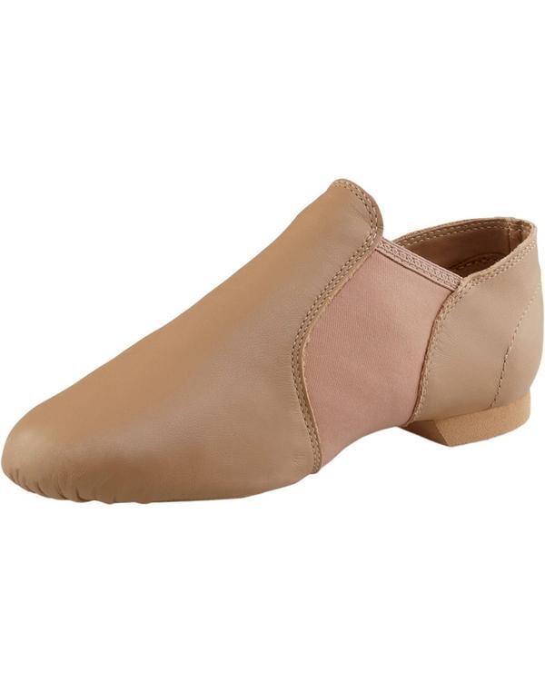 E-Series Slip On Jazz Shoes Adult - Tan