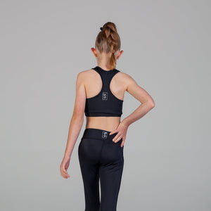 Scout Active Mila Eco Friendly Racer Back Crop Girls - Luna - Back