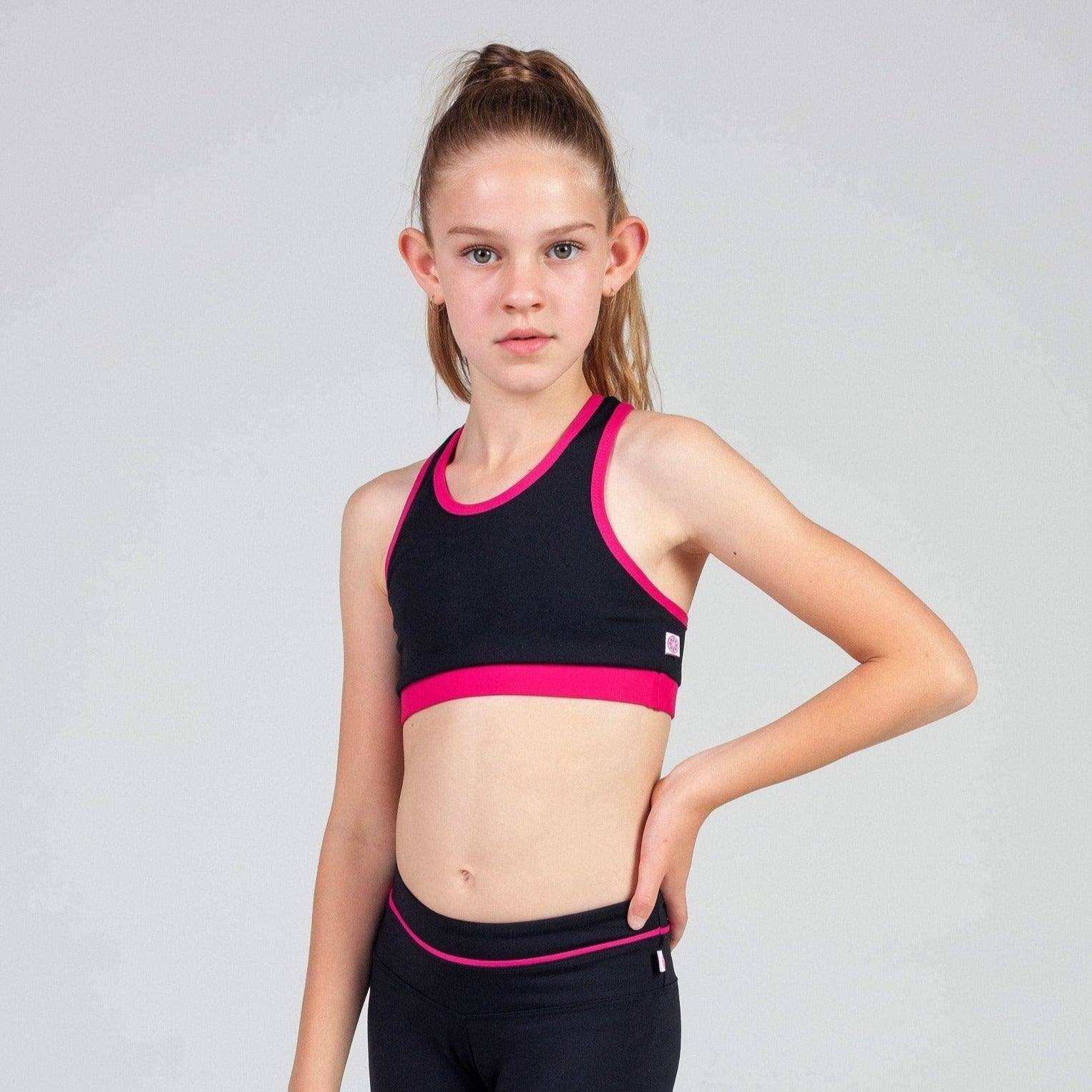 Back to Basics - Violet Crop - Pink Lemon Dancewear
