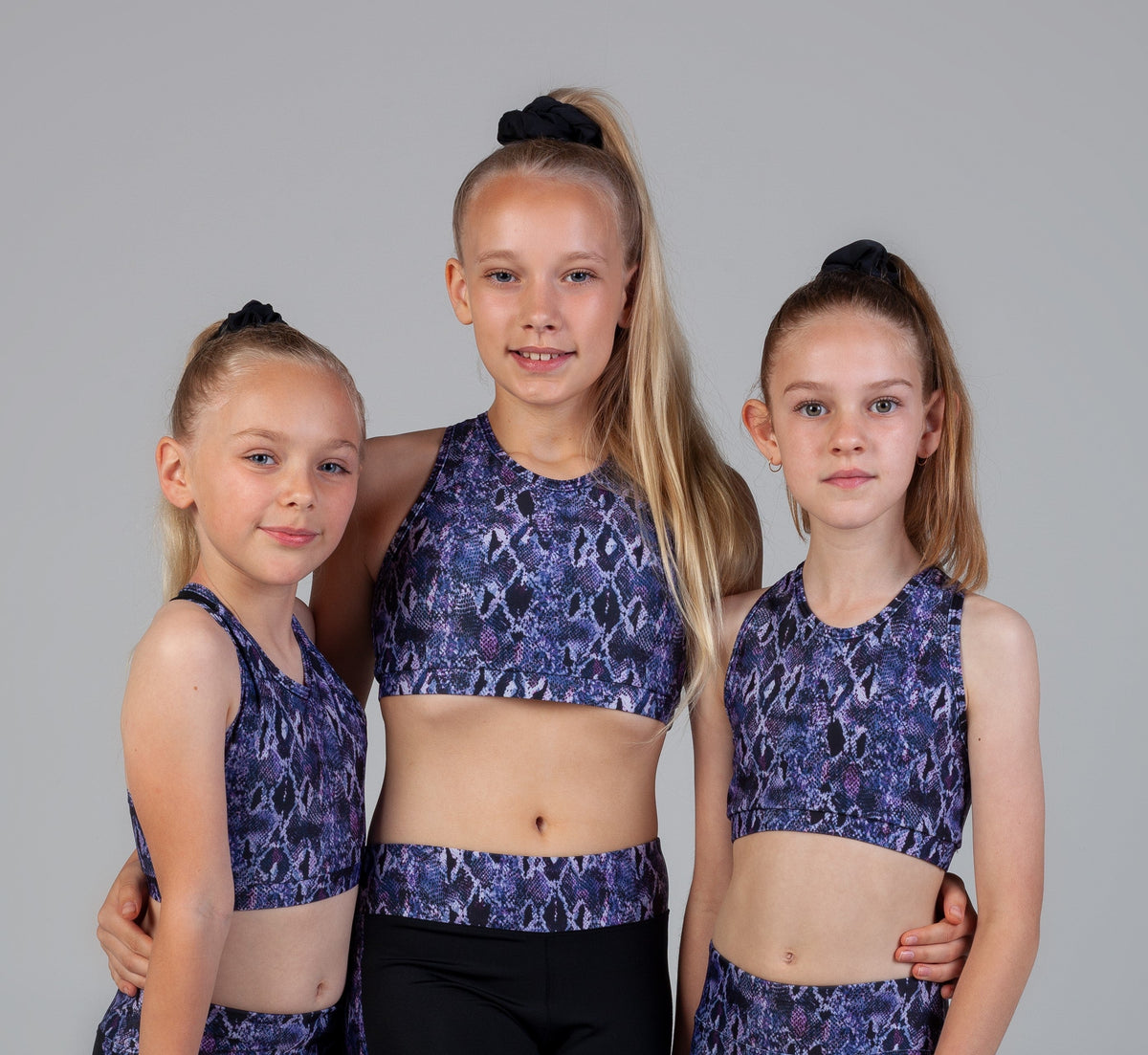 Scout Active Purple Snake Skin: How to Choose the Right Crop Top and Shorts Combo for Dance