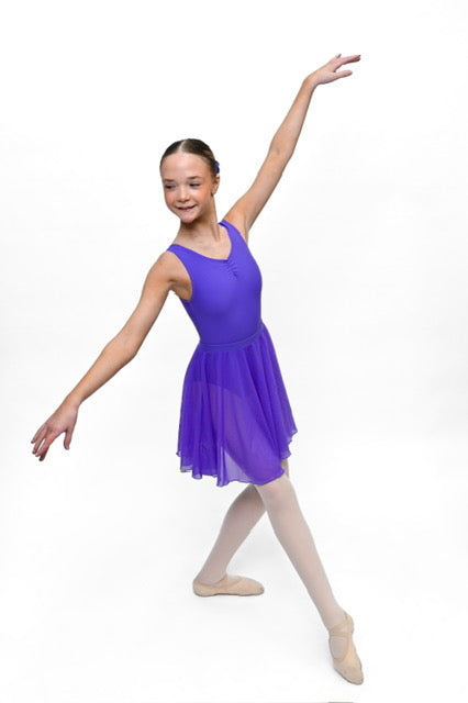 Juliana Mesh Circle  Knee Length Skirt