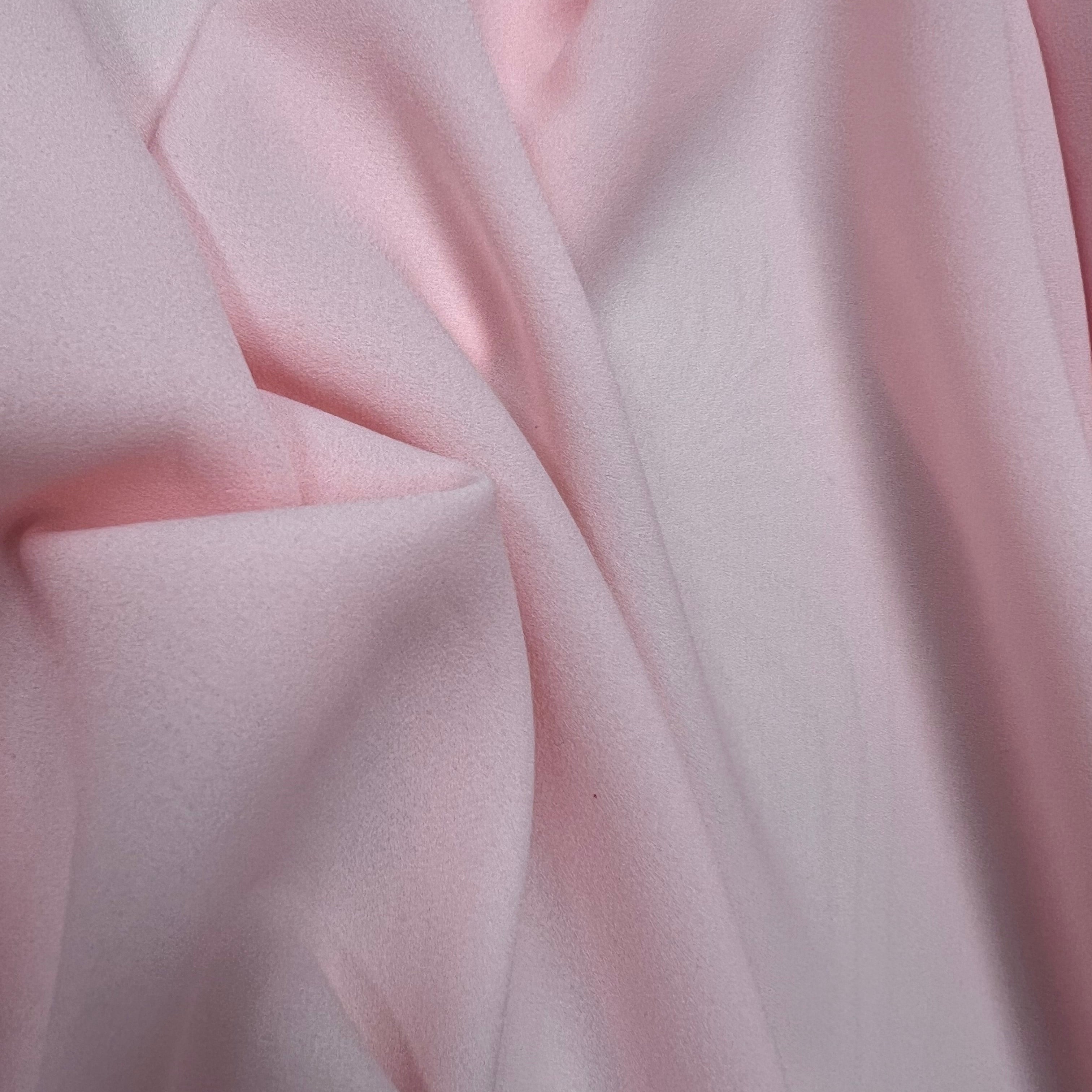 Double Georgette - Pink Apricot