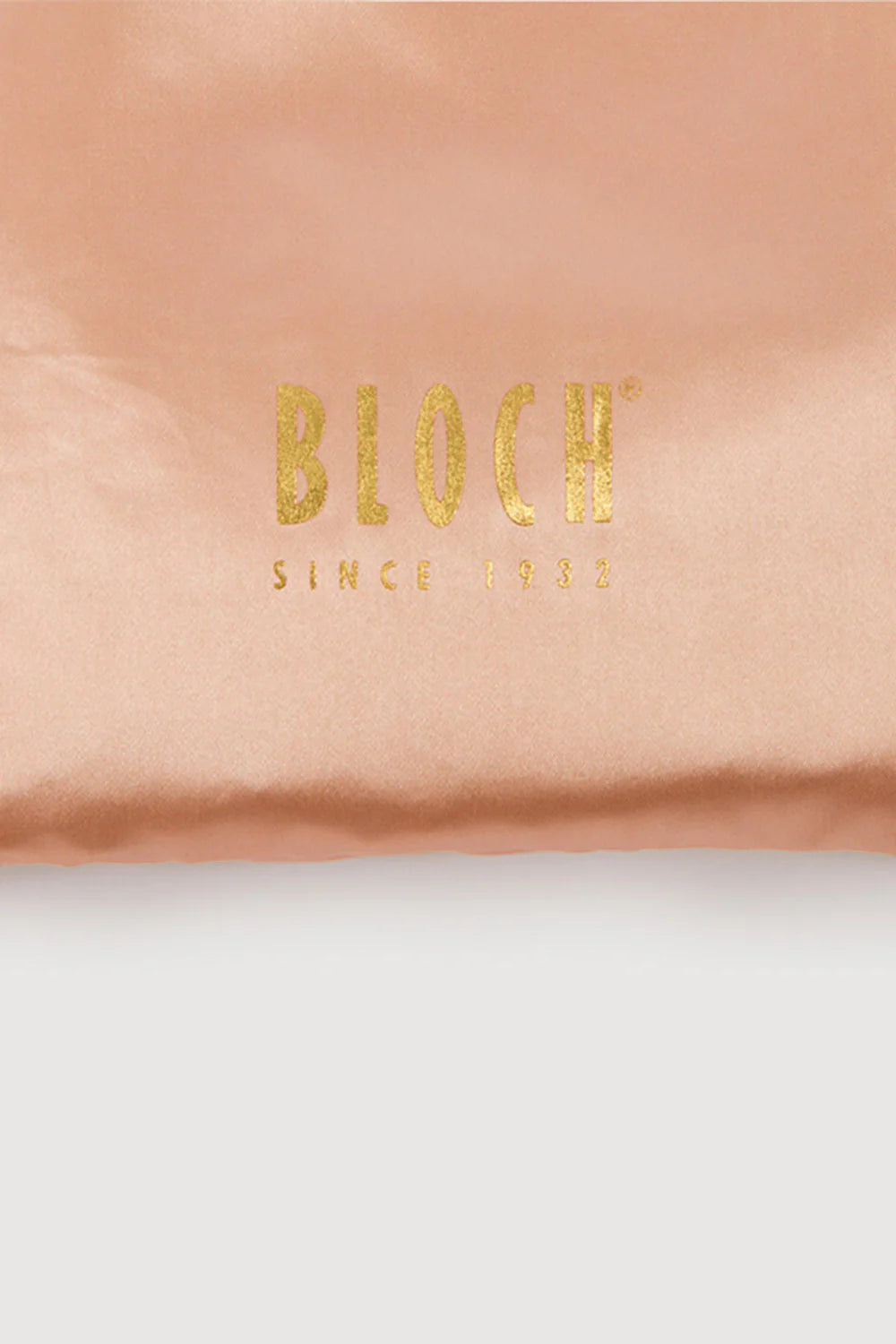 Bloch Gold Logo Satin Dance Bag - Shoe Bag - Back