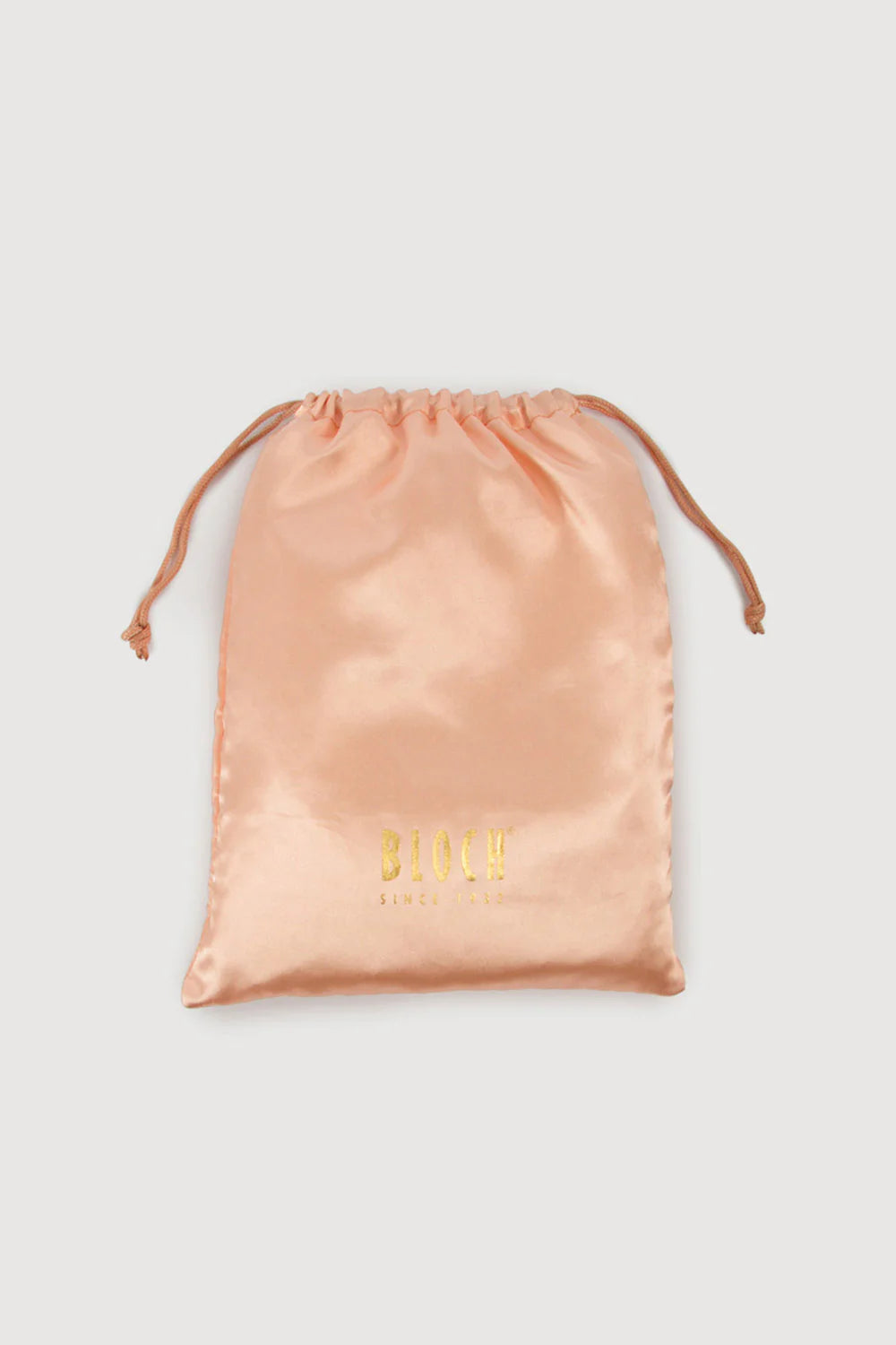Bloch Gold Logo Satin Dance Bag - Shoe Bag - Side