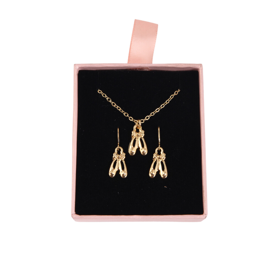 Ballet Shoe Jewellery Set
