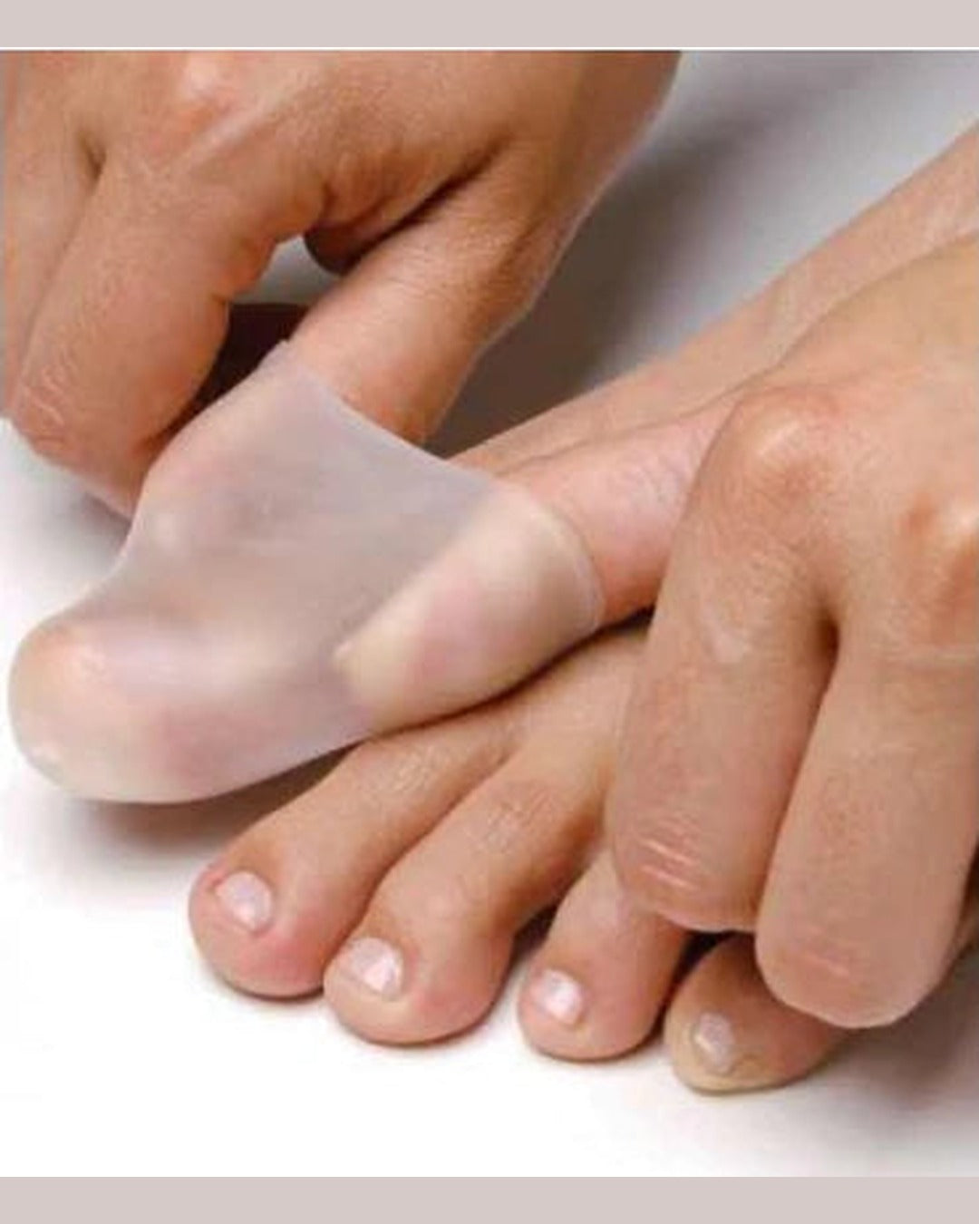 Bunheads Clearstretch Tips - Gel Toe Caps - Detail
