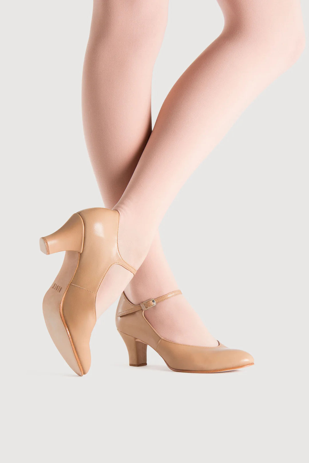 Bloch Chorus Stage Shoe - 2 Inch Heel - Stage Shoes - Side