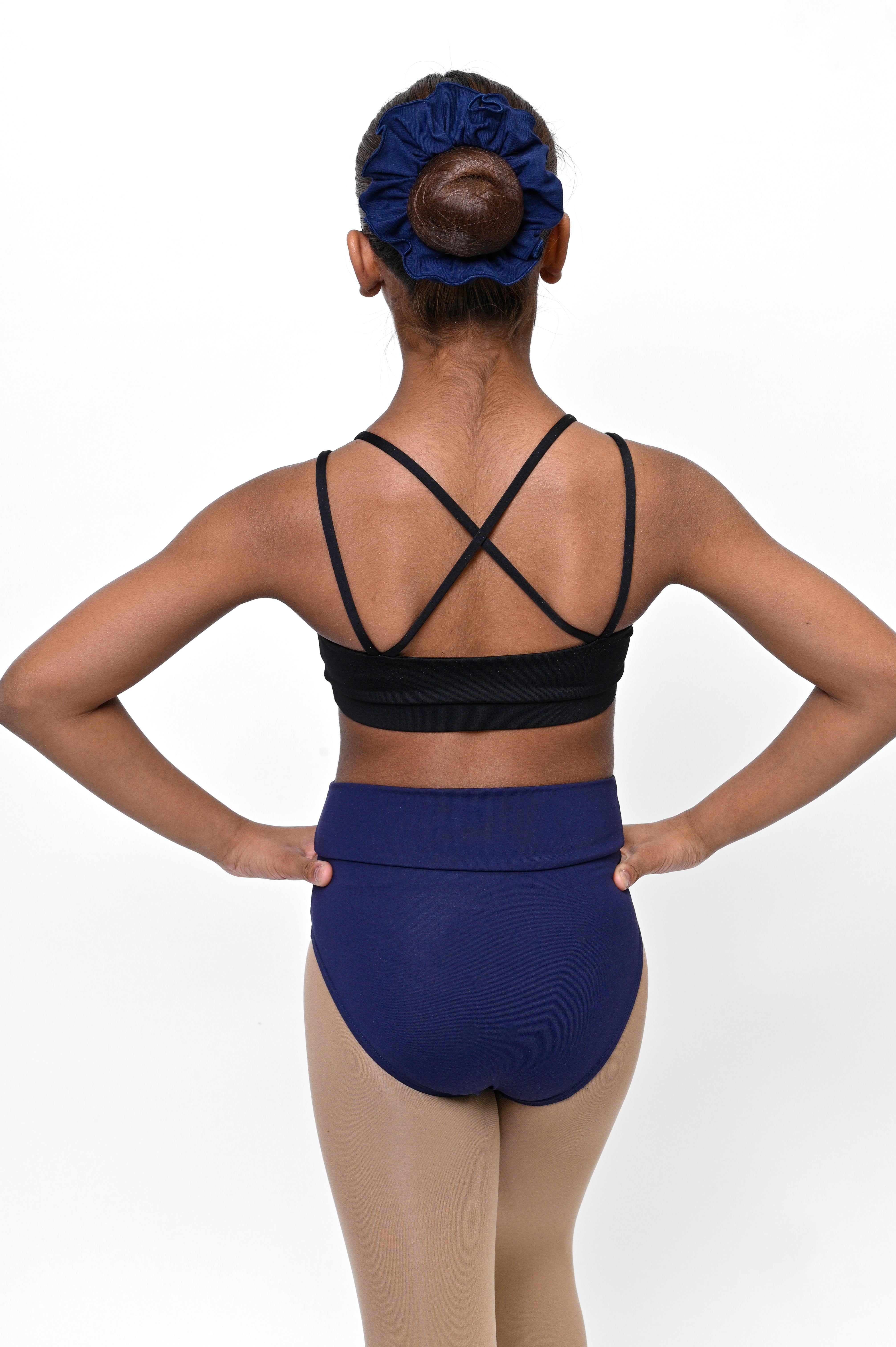 Total Dance Studio Wear Essential Wide Band Dance Brief - Side