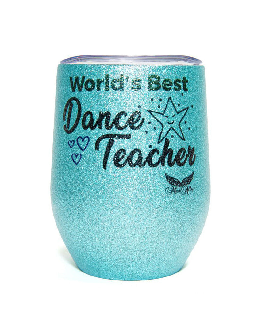 Mad Ally Stemless Glitter Cup - Dance Teacher - Stemless mug - Side