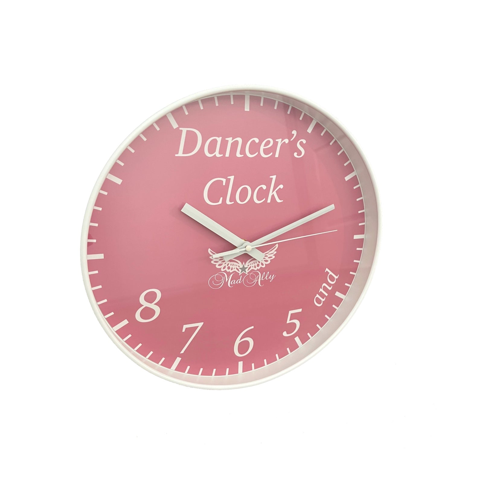 Mad Ally Dancer's Clock - Pink