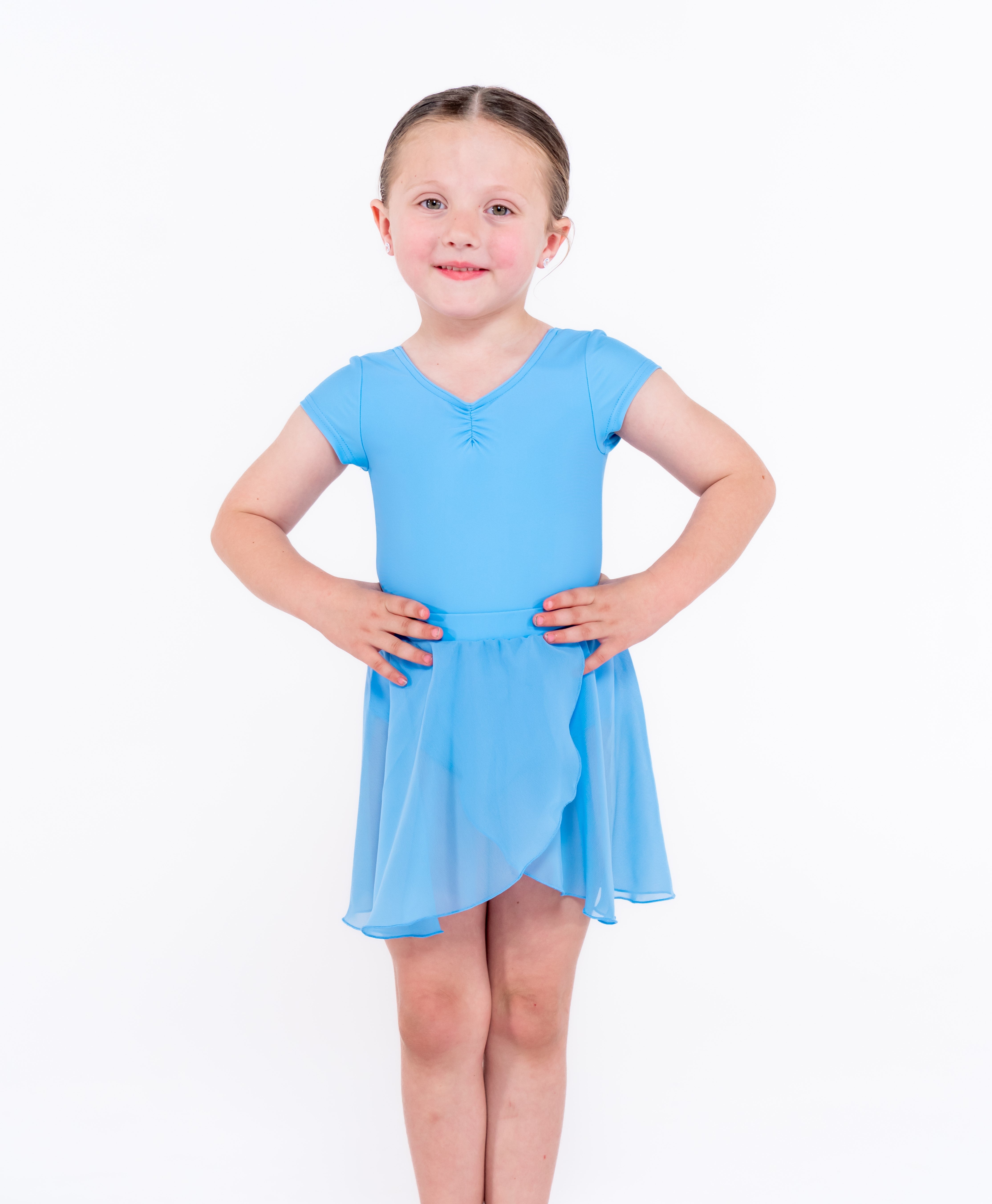 Chiffon Pull-On Ballet Wrap Skirt