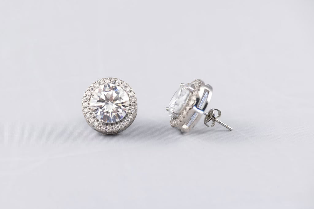 KySienn Sienna Diamante Earrings - 16mm