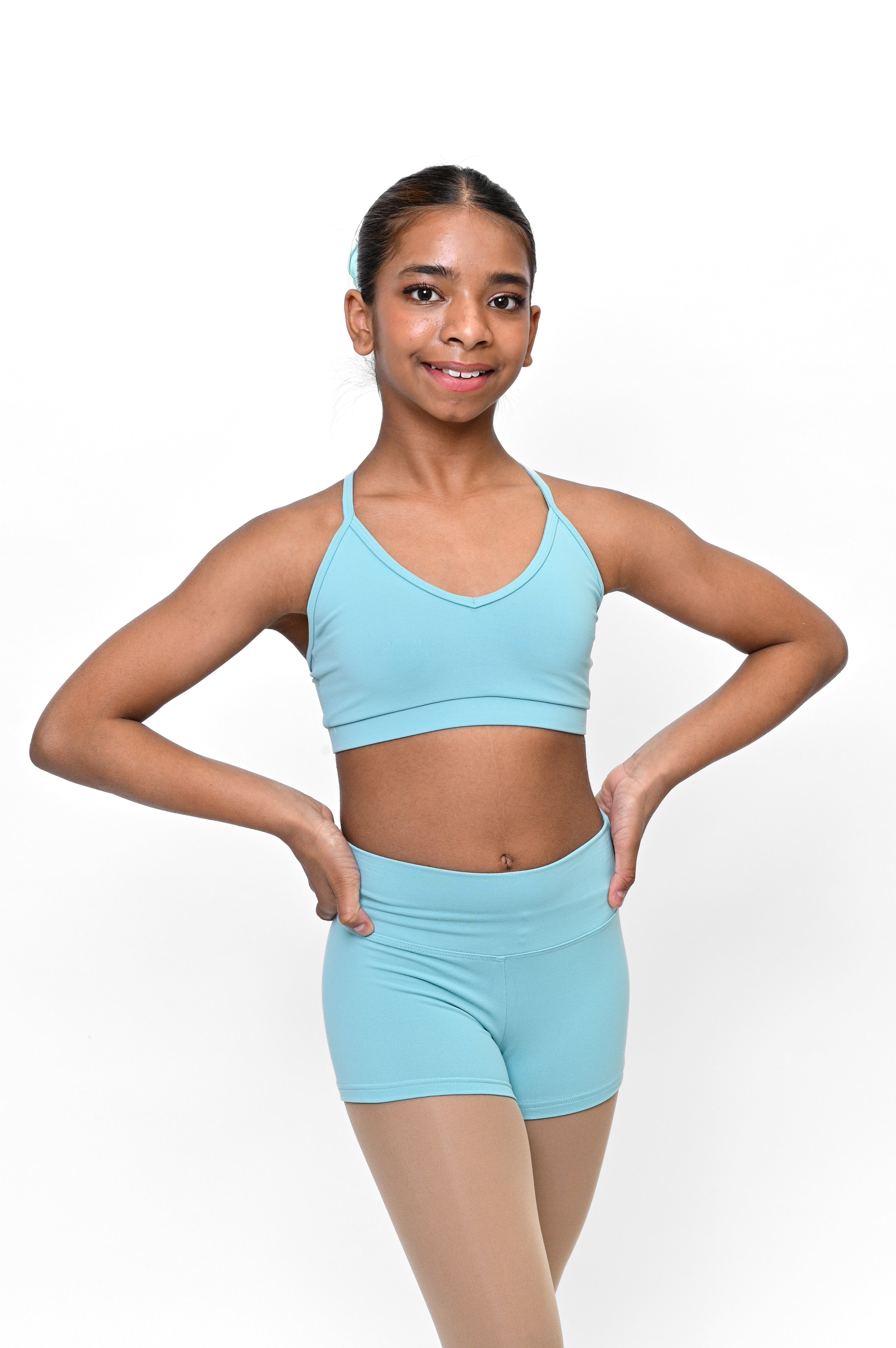 Essential Dance Cross Strap Crop Top