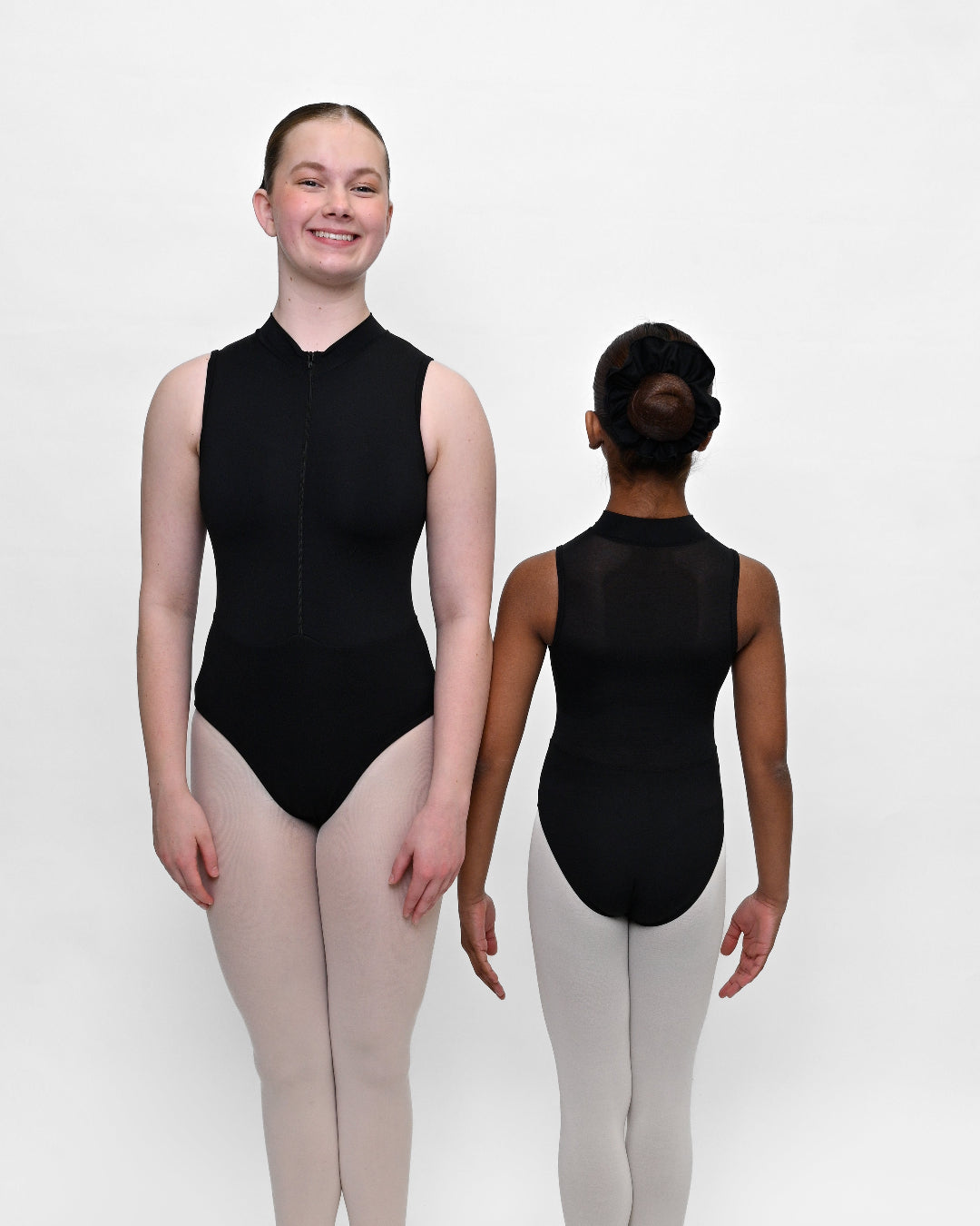 Elara Mesh Panel Dance Leotard