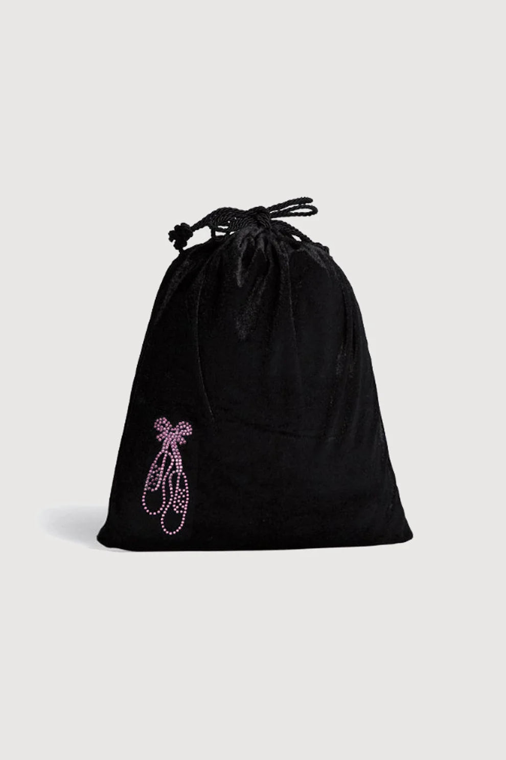 Bloch Velvet Drawstring Shoe Bag - Back