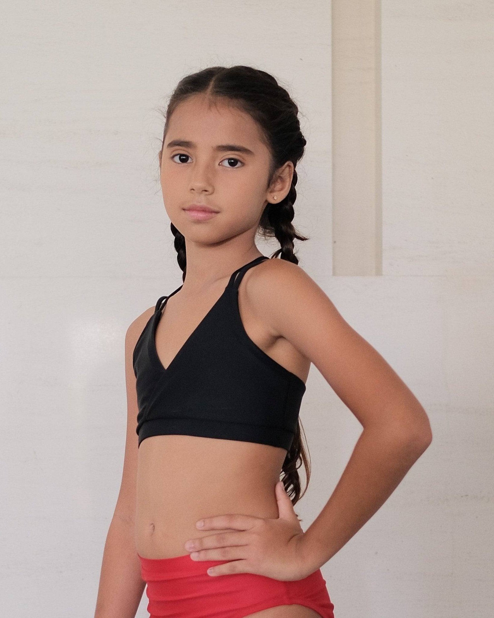 Amity Crop PRE-ORDER - Pink Lemon Dancewear