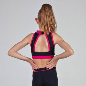 Back to Basics - Gracie Crop - Pink Lemon Dancewear