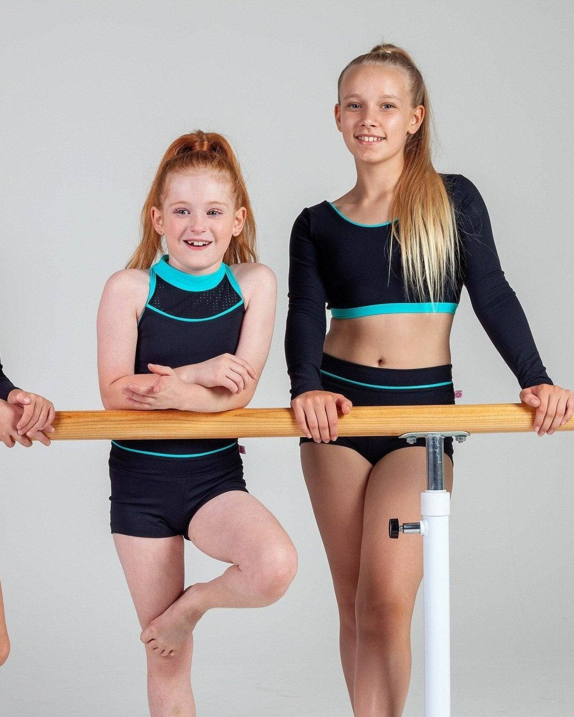 Back to Basics - Long Sleeved Crop - Pink Lemon Dancewear