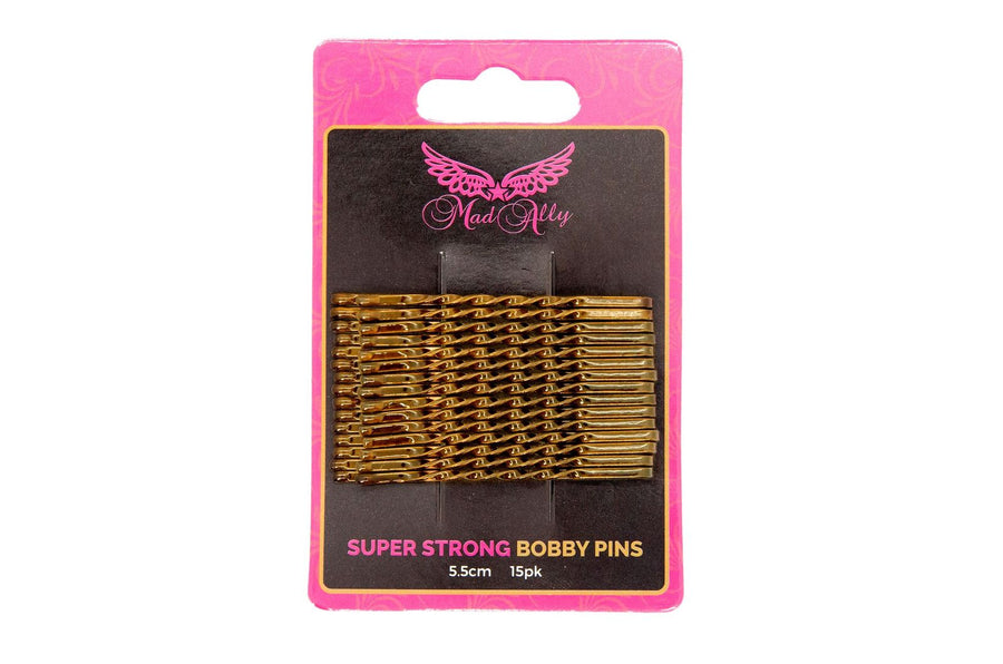 Super Strong Bobby Pins - Blonde & Brown